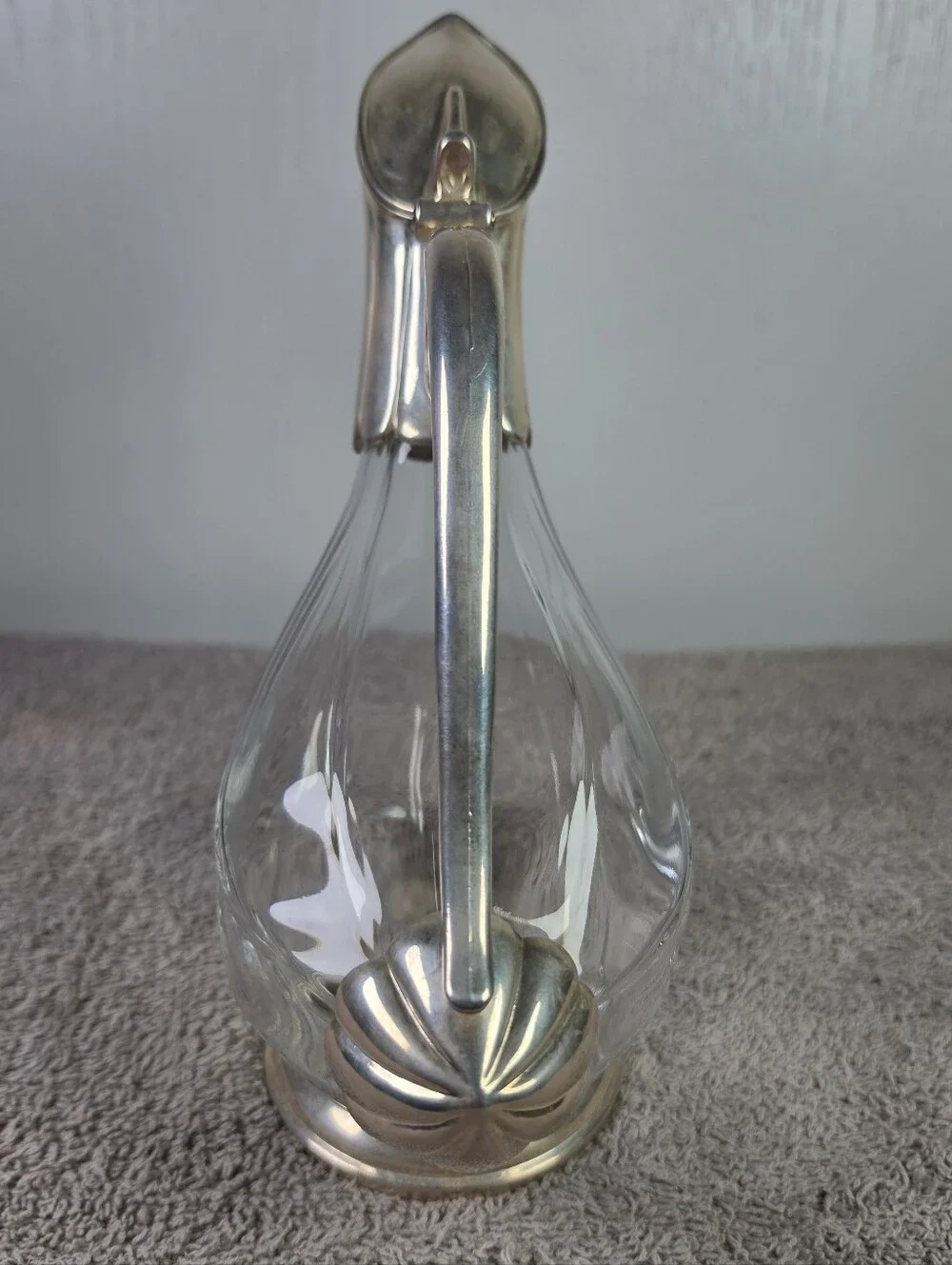 Vintage Duck Shaped Wine Decantor Or Claret Jug